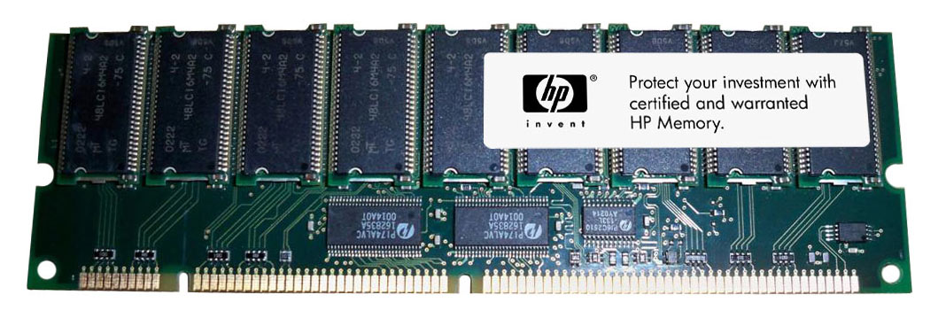 128280-B21 HP 1GB PC133 133MHz ECC Registered CL3 168-Pin DIMM Memory Module for ProLiant DL380 / ML370 Server