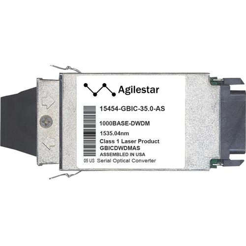 15454-GBIC-35.0-AS Agilestar 1Gbps 1000Base-DWDM Single-mode Fiber 100km 1535.04nm SC Connector GBIC Transceiver Module