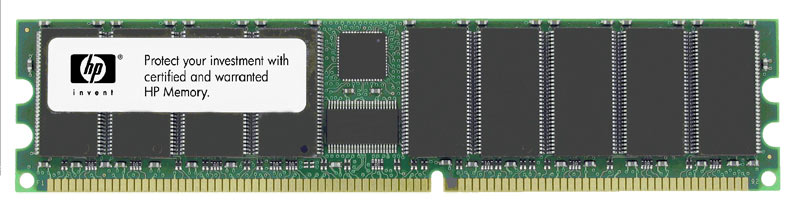 187420-B21 HP 2GB Kit (2 X 1GB) PC1600 DDR-200MHz Registered ECC CL2 184-Pin DIMM 2.5V Memory for ProLiant DL580 / ML530 Server
