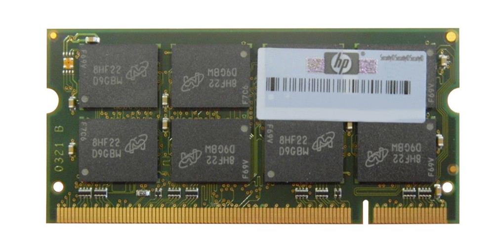 348344-001 HP 1GB PC2700 DDR-333MHz non-ECC Unbuffered CL2.5 200-Pin SoDimm Memory Module for NX9020/ NX9030 Business Notebook