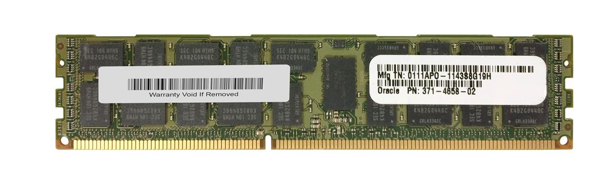 371-4658-02 Sun 8GB PC3-10600 DDR3-1333MHz ECC Registered CL9 240-Pin DIMM 1.35v Low Voltage Dual Rank Memory Module for Sun SPARC T3 Server