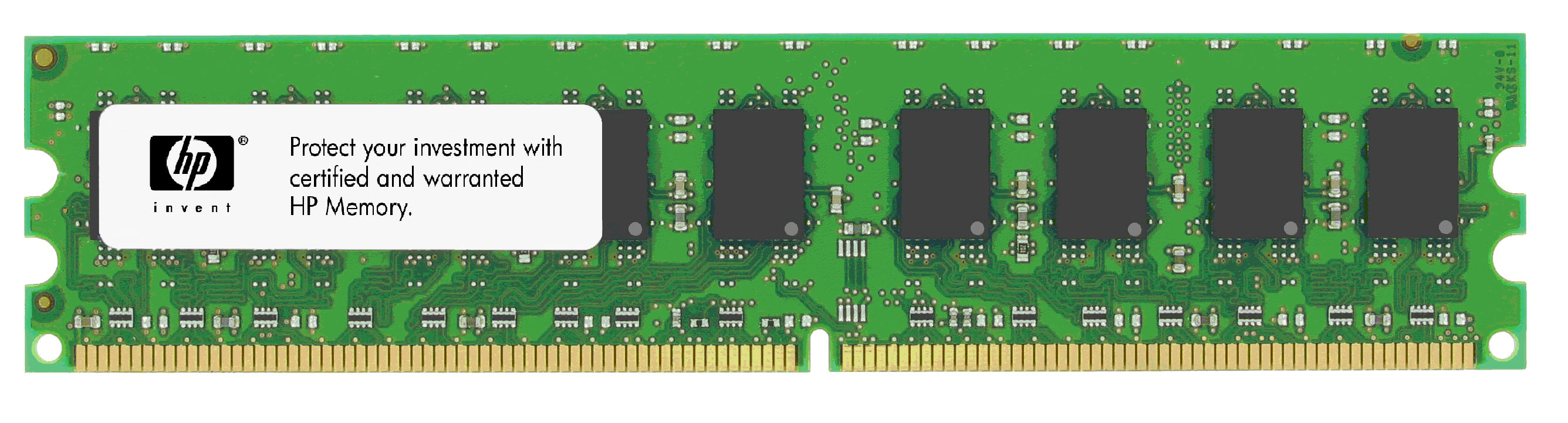 377727R-001 HP 2GB PC2-5300 DDR2-667MHz non-ECC Unbuffered CL5 240-Pin DIMM Dual Rank Memory Module