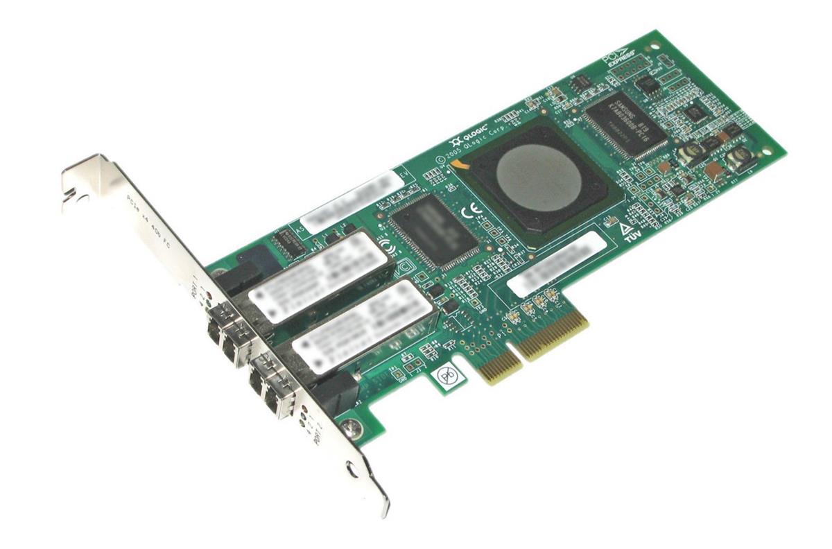 39R6527B206 IBM Dual-Ports LC 4Gbps PCI Express x4 Low Profile Host Bus Network Adapter by QLogic for System x
