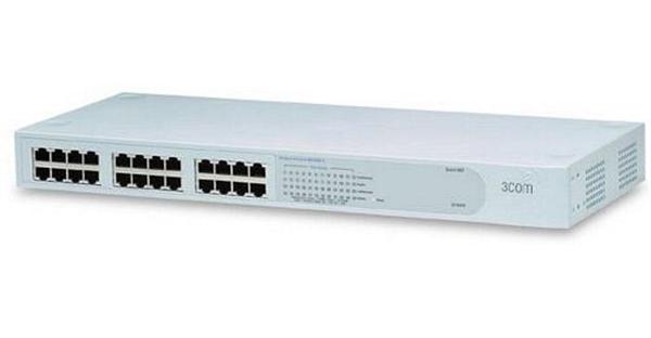 3C16479 3Com Gigabit 24-Ports 10/100/1000Base-TX External Fast Ethernet BaseLine 2824 Switch (Refurbished)