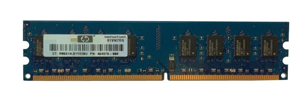 404575-888N HP 2GB PC2-6400 DDR2-800MHz non-ECC Unbuffered CL6 240-Pin DIMM Memory Module