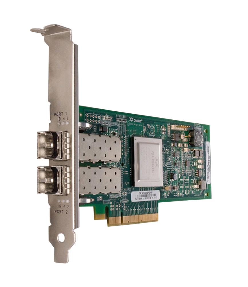 42C2071-B2 IBM Dual-Ports LC 4Gbps Fibre Channel PCI Express x4 Low Profile Host Bus Network Adapter by Emulex