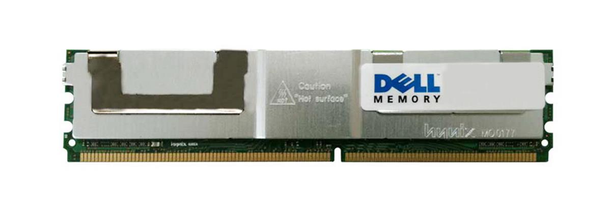 4GBPC53001 Dell 4GB PC2-5300 DDR2-667MHz ECC Fully Buffered CL5 240-Pin DIMM Dual Rank Memory Module 4GB PC53001