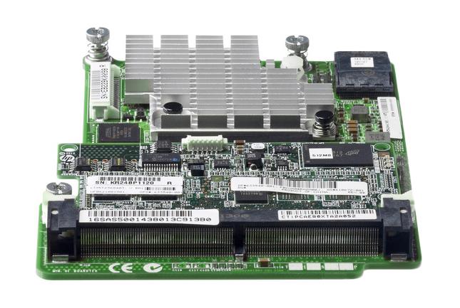 513778-B21 HPE Smart Array P712M 1GB Cache Dual Port SAS 6Gbps / SATA 3Gbps PCI Express Mezzanine 0/1/3/5/6/10/50 RAID Controller Card for MSA 1040 LFF