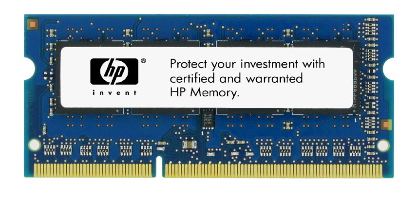 536723-941 HP 2GB PC3-10600 DDR3-1333MHz non-ECC Unbuffered CL9 204-Pin SoDimm Single Rank Memory Module