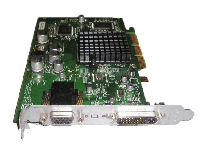 630-3845 Apple Nvidia GeForce4 MX ADC / VGA Video Graphics Card for PowerMac G4 QuickSilver 2002