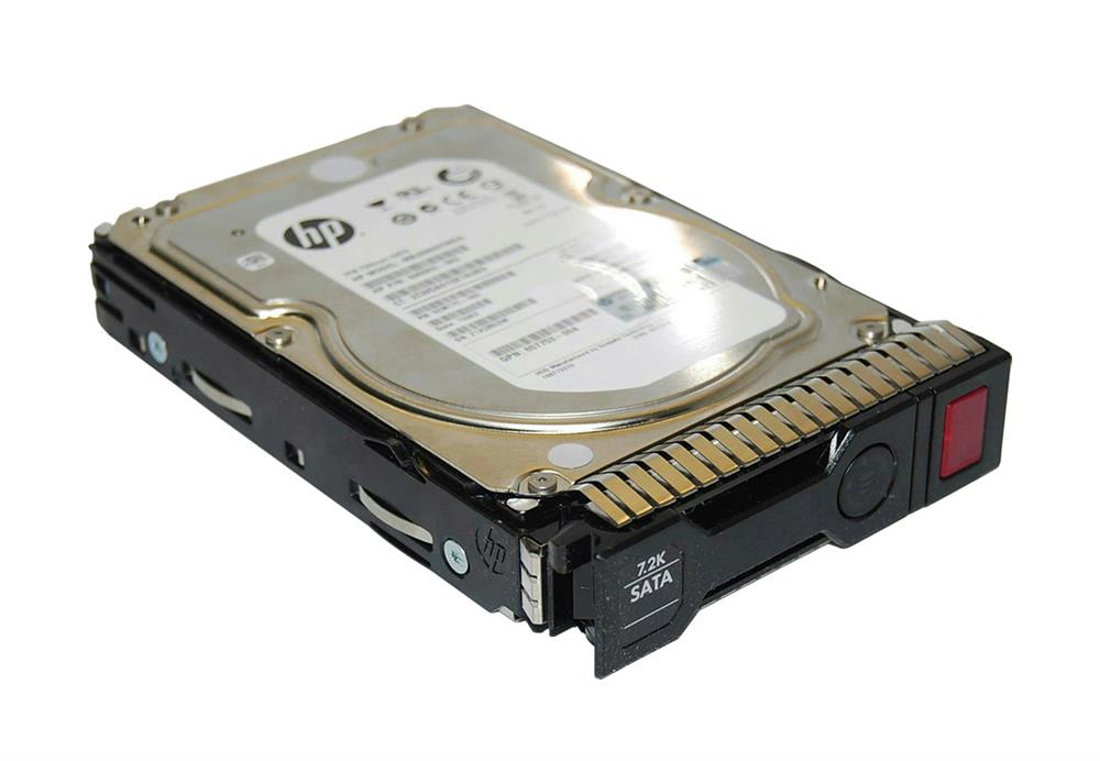695995-003 HP 4TB 7200RPM SATA 6Gbps Midline Quick Release 3.5-inch Internal Hard Drive with Smart Carrier