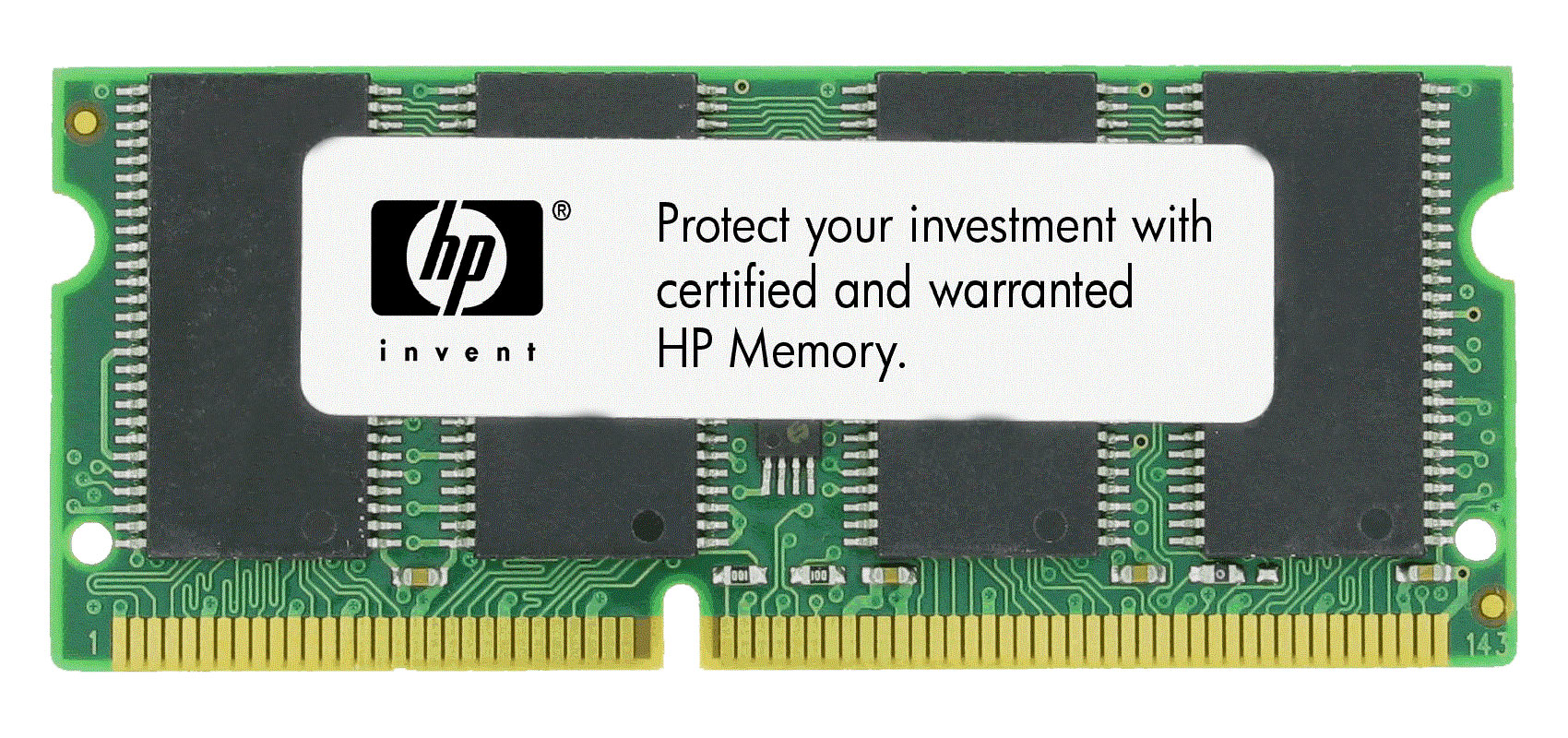 CB422AAM HP 128MB PC2-3200 DDR2-400MHz non-ECC Unbuffered CL4 144-Pin DIMM Memory Module for HP Laserjet P2015