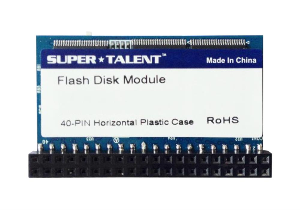 FED064MDRM Super Talent 64GB SLC ATA/IDE (PATA) 40-Pin Horizontal FDM Internal Solid State Drive (SSD)