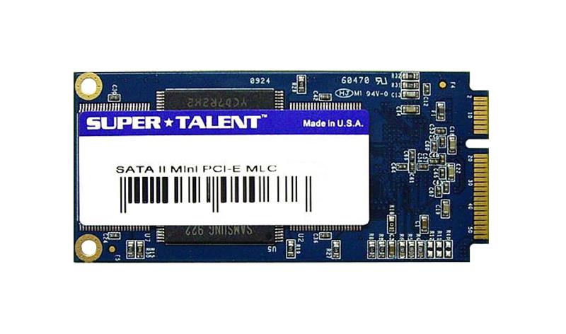FPM32GRSE Super Talent 32GB MLC SATA 3Gbps miniPCIe Internal Solid State Drive (SSD)