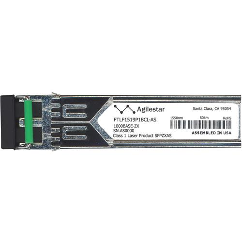 FTLF1519P1BCL-AS Agilestar 2.67Gbps 1000Base-EX Single-mode Fiber 80km 1550nm Duplex LC Connector SFP Transceiver Module for Finisar Compatible