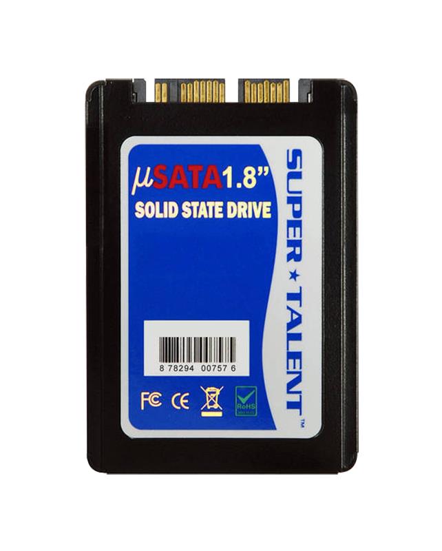 FUM60GK18H Super Talent MasterDrive KX Series 60GB MLC SATA 3Gbps uSATA 1.8-inch Internal Solid State Drive (SSD)
