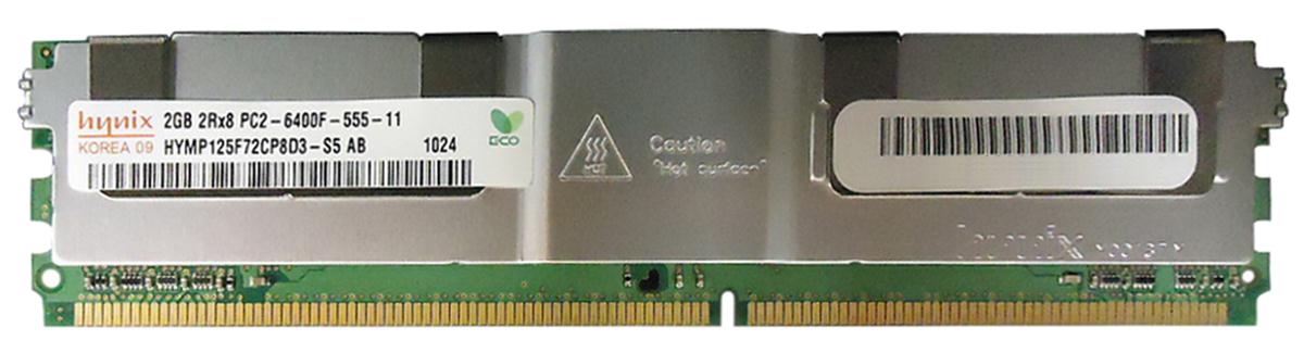 HYMP125F72CP8D3-S5-A Hynix 2GB PC2-6400 DDR2-800MHz ECC Fully Buffered CL5 240-Pin DIMM Dual Rank Memory Module