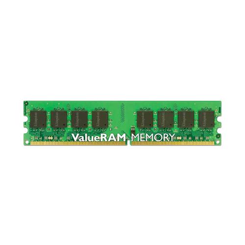 KVR667D2N5K2/1G Kingston 1GB Kit (2 X 512MB) PC2-5300 DDR2-667MHz non-ECC Unbuffered CL5 240-Pin DIMM Single Rank Memory