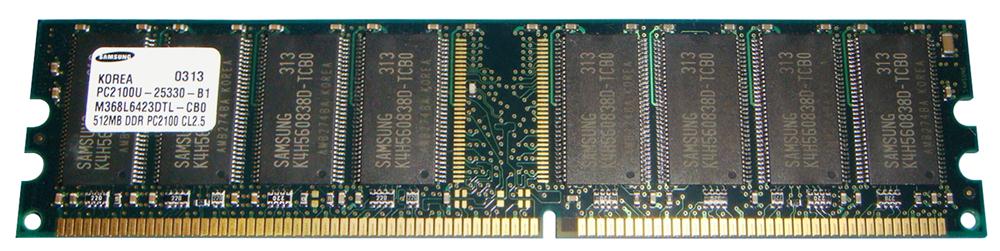 M4L-PC1266X64C25-512 M4L Certified 512MB 266MHz DDR PC2100 Non-ECC CL2.5 184-Pin Dual Rank x8 DIMM