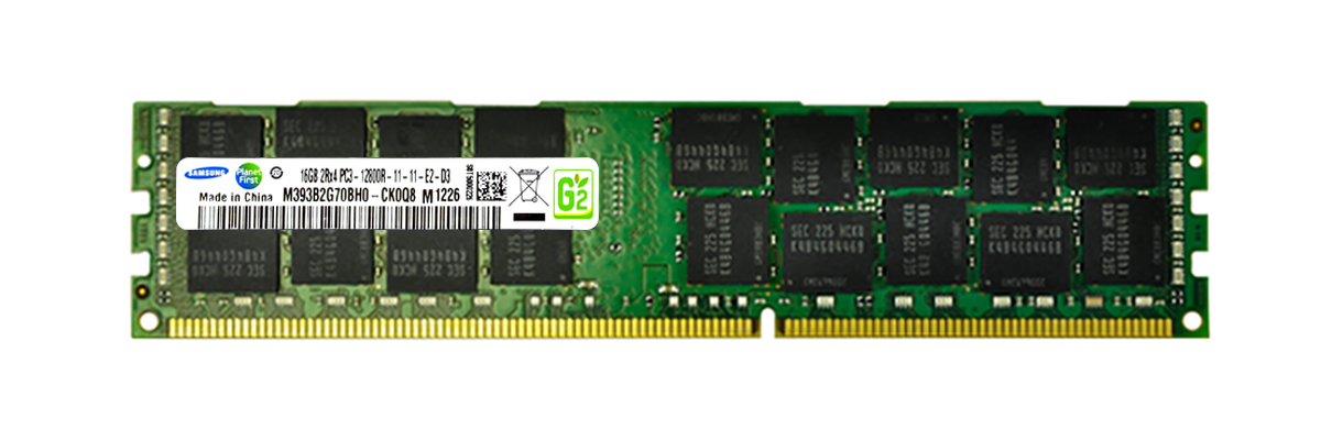 M4L-PC316R11D4-16G M4L Certified 16GB 1600MHz DDR3 PC3-12800 Reg ECC CL11 240-Pin Dual Rank x4 DIMM