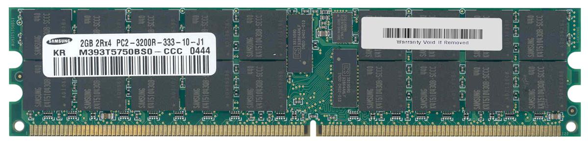 M4L-PC2400D2D4R3-2G M4L Certified 2GB 400MHz DDR2 PC2-3200 Reg ECC CL3 240-Pin Dual Rank x4 DIMM