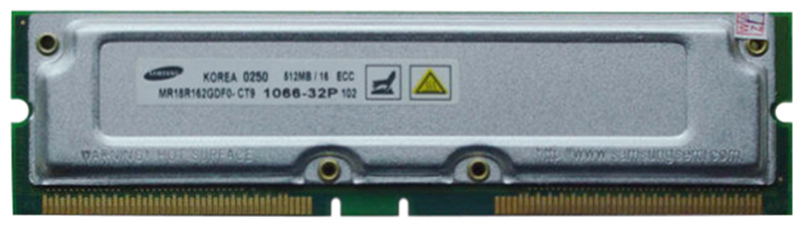 M4L-18R162G-512 M4L Certified 512MB 1066MHz ECC 32P 184-Pin Rambus Module