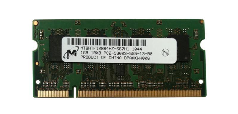 M4L-PC2667ND2S85S-1G M4L Certified 1GB 667MHz DDR2 PC2-5300 Non-ECC CL5 200-Pin Single Rank x8 SoDimm