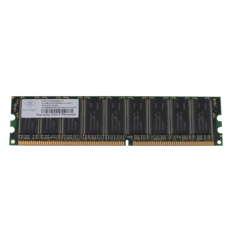 M4L-PC1400X72C3A-512 M4L Certified 512MB 400MHz DDR PC3200 ECC CL3 184-Pin Dual Rank x8 DIMM
