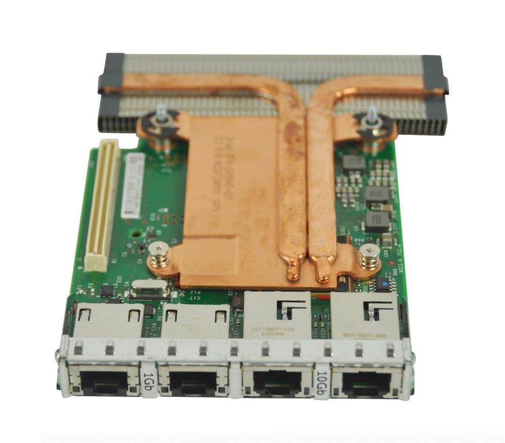 P71JP Dell X540/I350 Quad-Ports (2x 10GbE/ 2x 1GbE) Ethernet Daughter Card for PowerEdge R820