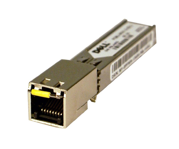 PF911 Dell 1.25Gbps 1000Base-T Copper RJ-45 Connector SFP (mini-GBIC) Transceiver Module for PowerConnect 3524, 3524P, 3548 Switches (Refurbished)