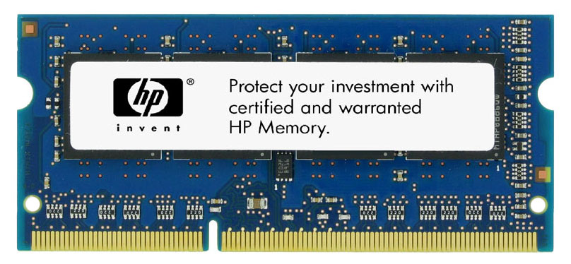 QP013AAR-RNG HP 8GB PC3-10600 DDR3-1333MHz non-ECC Unbuffered CL9 204-Pin SoDimm Dual Rank Memory Module