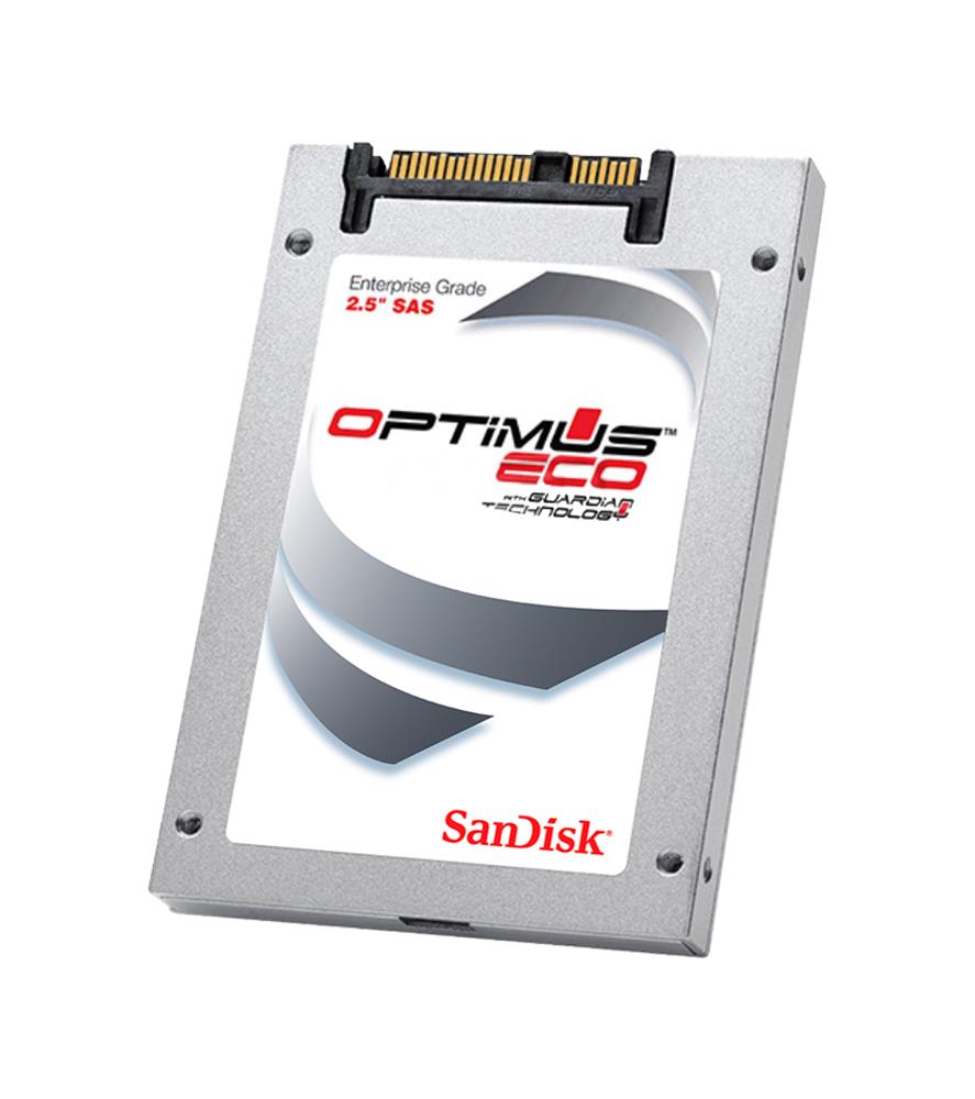 SDLLOCDR-480G-5C03 SanDisk Optimus Eco 480GB eMLC SAS 6Gbps Mixed Use (PLP) 2.5-inch Internal Solid State Drive (SSD)