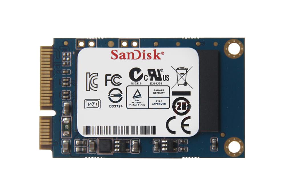 SDSA5DK-064G SanDisk U100 64GB MLC SATA 6Gbps mSATA Internal Solid State Drive (SSD)