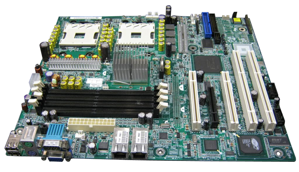 SE7525RP2 Intel Socket 604 Intel E7525 Chipset Intel Xeon Processors Support DDR2 4x DIMM 2x SATA 1.5Gb/s Extended-ATX Server Motherboard (Refurbished)
