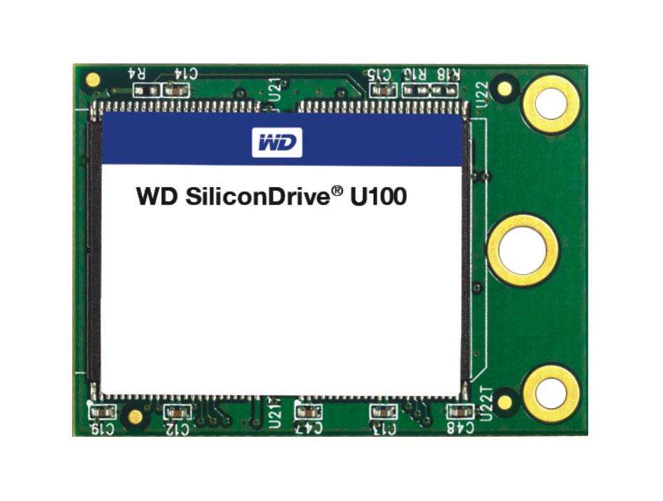 SSD-M0002UC-4910 Western Digital SiliconDrive U100 2GB SLC USB 2.0 eUSB Internal Solid State Drive (SSD)