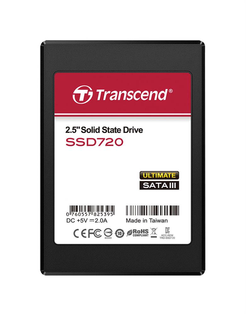 TS64GSSD720-A1 Transcend SSD720 64GB MLC SATA 6Gbps 2.5-inch Internal Solid State Drive (SSD)