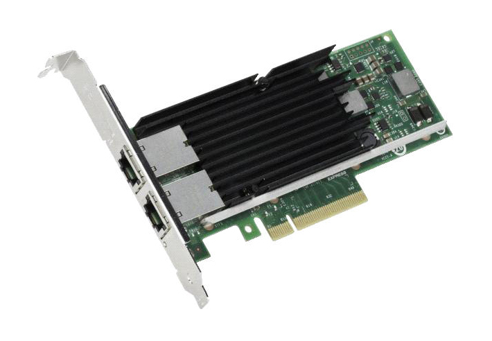 X540-T2 Intel Dual-Ports RJ-45 10Gbps 10GBase-T 10 Gigabit Ethernet PCI Express 2.1 x8 Converged Network Adapter