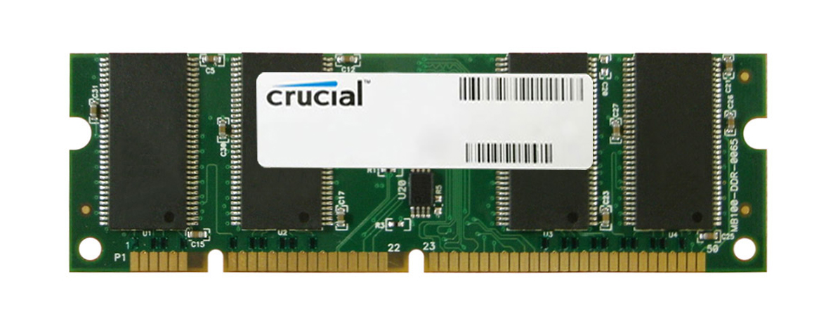 CT6432P335.8TKY Crucial 256MB PC2700 DDR-333MHz non-ECC Unbuffered CL2.5 100-Pin DIMM Dual Rank Memory Module