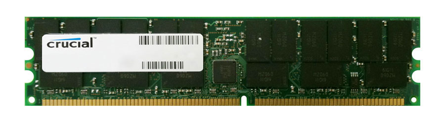 CT25672Y335.K36LFKY Crucial 2GB PC2700 DDR-333MHz Registered ECC CL2.5 184-Pin DIMM 2.5V Memory Module