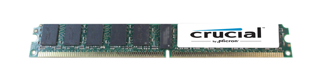 CT852275 Crucial 2GB PC2-3200 DDR2-400MHz ECC Registered CL3 240-Pin DIMM Very Low Profile (VLP) Single Rank Memory Module