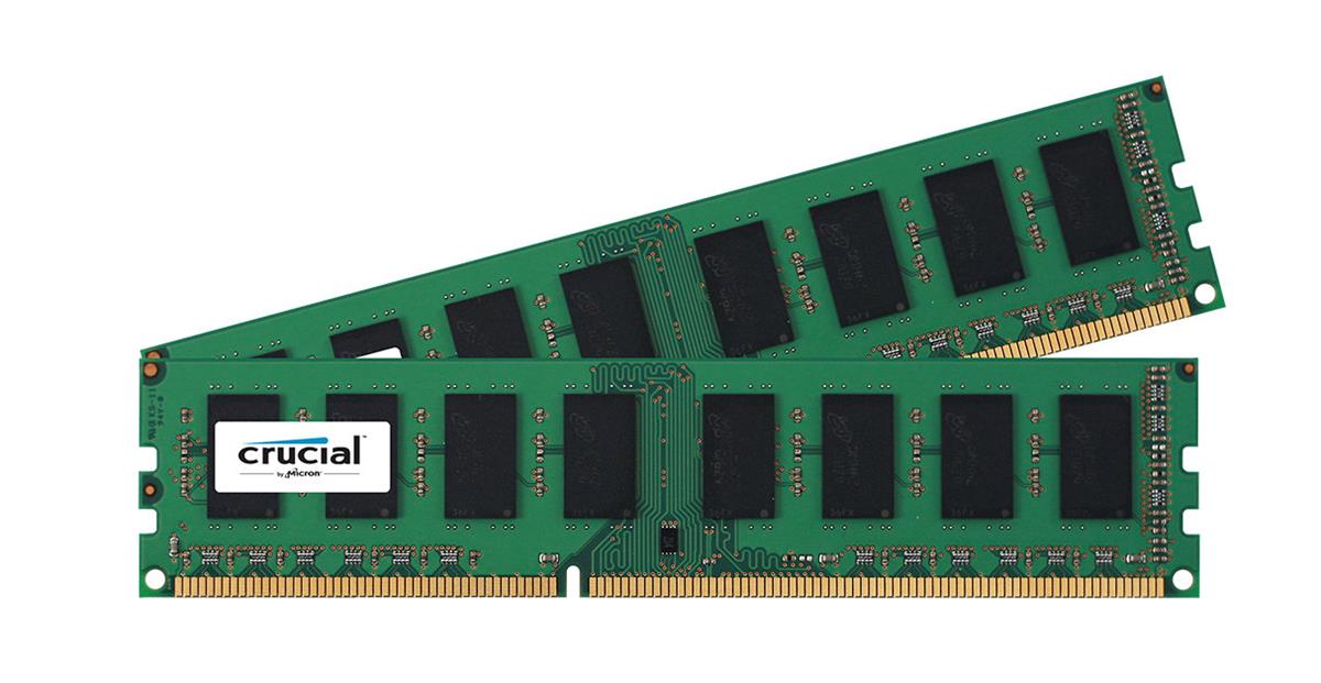 CT3520423 Crucial 16GB Kit (2 X 8GB) PC3-14900 DDR3-1866MHz non-ECC Unbuffered CL13 240-Pin DIMM 1.35V Low Voltage Memory for Supermicro SuperServer 5017C-URF