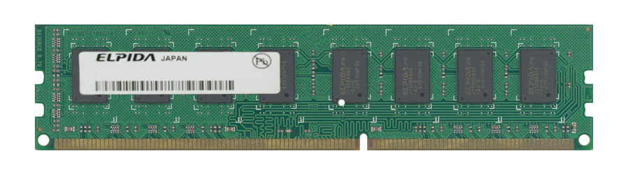 EBJ21RE8BAFA-AG-E Elpida 2GB PC3-8500 DDR3-1066MHz ECC Registered CL7 240-Pin DIMM Dual Rank Memory Module