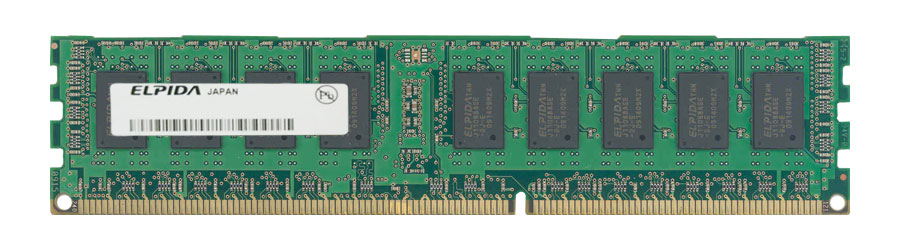 EBJ10RE8BAFA-AE-E Elpida 1GB PC3-8500 DDR3-1066MHz non-ECC Unbuffered CL7 240-Pin DIMM Single Rank Memory Module