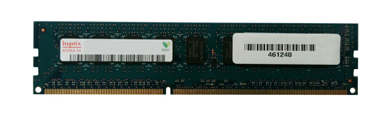 HMT325U7CFR8A-G7 Hynix 2GB PC3-8500 DDR3-1066MHz ECC Unbuffered CL7 240-Pin DIMM 1.35V Low Voltage Single Rank Memory Module