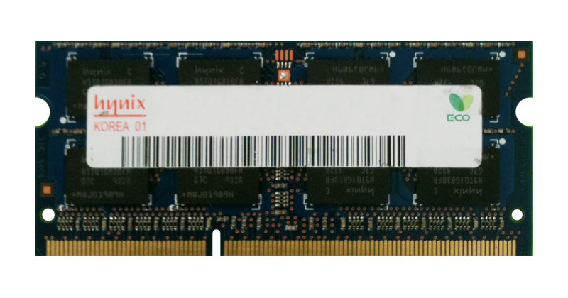 HMT41GS6AFR8C-H9 Hynix 8GB PC3-10600 DDR3-1333MHz non-ECC Unbuffered CL9 204-Pin SoDimm Dual Rank Memory Module
