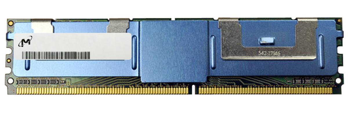 MT36HTS1G72FY-667 Micron 8GB PC2-5300 DDR2-667MHz ECC Fully Buffered CL5 240-Pin DIMM Dual Rank Memory Module