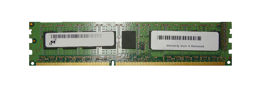 MT18JSF51272AY-1G1 Micron 4GB PC3-8500 DDR3-1066MHz ECC Unbuffered CL7 240-Pin DIMM Dual Rank Memory Module
