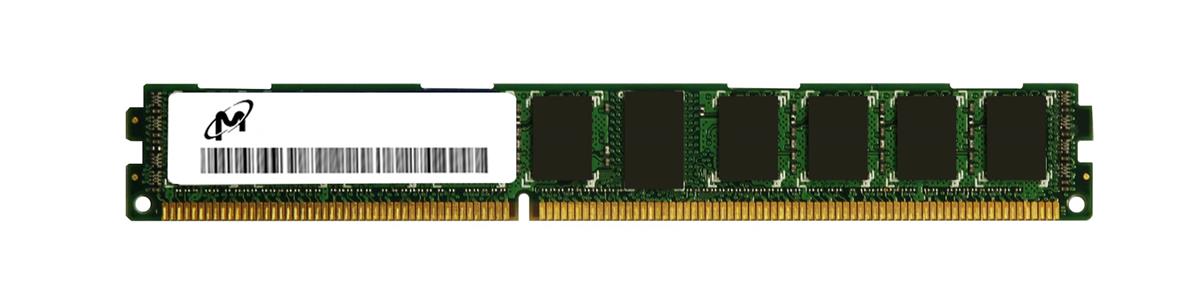 MT18JDF51272PZ-1G6D1 Micron 4GB PC3-12800 DDR3-1600MHz ECC Registered CL11 240-Pin DIMM Very Low Profile (VLP) Single Rank Memory Module