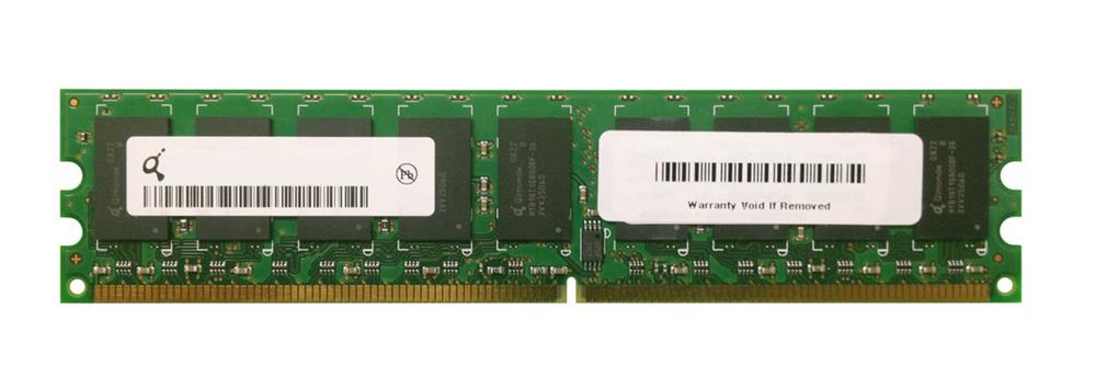 HYS72T128000EU-25F-C2 Qimonda 1GB PC2-6400 DDR2-800MHz ECC Unbuffered CL5 240-Pin DIMM Single Rank Memory Module