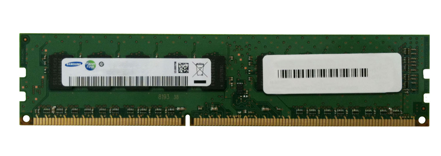 M391B2873GB0-YMA Samsung 1GB PC3-14900 DDR3-1866MHz ECC Unbuffered CL13 240-Pin DIMM 1.35V Low Voltage Single Rank Memory Module